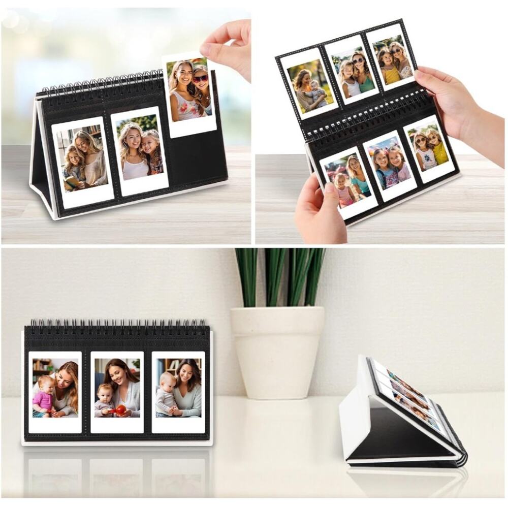 Ruibytree Desk Calendar Style Photo Album with 96 Pockets for Fujifilm 3-PCK - Picture 5 of 6